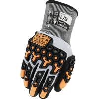 SpeedKnit M-Pact&reg; Cut-Resistant Impact Gloves, Size 7/Small, 18 Gauge, Nitrile Coated, HPPE/Tungsten Shell, ASTM ANSI Level A5/EN 388 Level E The Estey Group