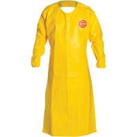 Tychem&reg; 2000 Extra-Long Long-Sleeved Apron, Polyethylene, 52" L x 28.5" W, Yellow The Estey Group