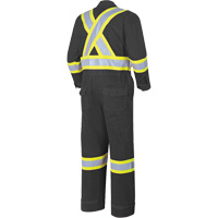 7702BK FR-Tech&reg; 88/12 FR Arc Rated Coveralls, Size 36, Black, 9.7 cal/cm² The Estey Group