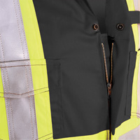7702BK FR-Tech&reg; 88/12 FR Arc Rated Coveralls, Size 36, Black, 9.7 cal/cm² The Estey Group