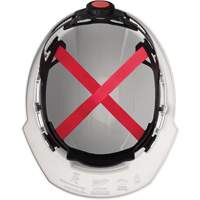 Casque de s&eacute;curit&eacute; &agrave; bordure avant, R&eacute;pond aux normes CSA type 1, Suspension Rochet, Non ventil&eacute; The Estey Group