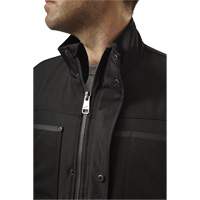 Blouson classique GridIron, Hommes, Petit, Noir The Estey Group