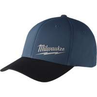 Workskin Fitted Hat, Blue, Poly-Cotton The Estey Group