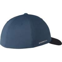 Workskin Fitted Hat, Blue, Poly-Cotton The Estey Group