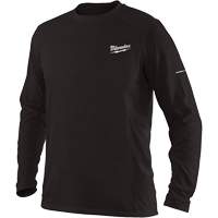 T-shirt &agrave; manches longues Workskin, Hommes, Petit, Noir The Estey Group