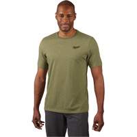 T-shirt de travail hybride, Hommes, Petit, Vert The Estey Group