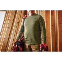 T-shirt de travail hybride, Hommes, Petit, Vert The Estey Group