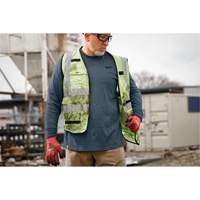 T-shirt de travail hybride, Hommes, Petit, Bleu The Estey Group