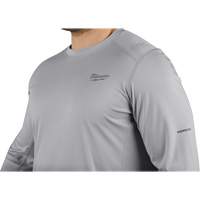 Chandail l&eacute;ger Workskin, Hommes, Petit, Gris The Estey Group