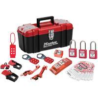 Trousse de cadenassage avec serrures en thermoplastique Zenex, Ensemble &eacute;lectrique, 20 composants compris The Estey Group