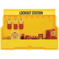 Station de cadenassage dappareils &eacute;lectriques de qualit&eacute; sup&eacute;rieure, Cadenas Aucune, Capacit&eacute; de 16, Cadenas Non compris The Estey Group