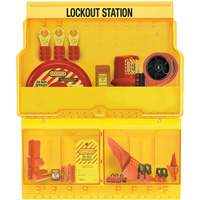 Station de cadenassage pour vannes et appareils &eacute;lectriques de luxe et de qualit&eacute; sup&eacute;rieure, Cadenas Aucune, Capacit&eacute; de 32, Cadenas Non compris The Estey Group