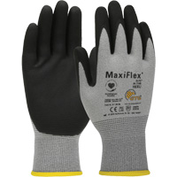 Gants compatibles avec les &eacute;crans tactiles ultral&eacute;gers ATG MaxiFlex Elite, Grand, R&ecirc;vetement Nitrile, Calibre 18, Enveloppe en Nylon The Estey Group