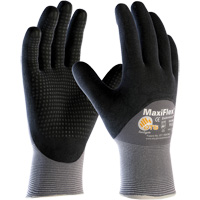 Gants compatibles avec les &eacute;crans tactiles ATG MaxiFlex Endurance, T-Grand, R&ecirc;vetement Nitrile, Calibre 15, Enveloppe en Nylon The Estey Group