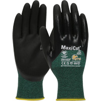 Gants r&eacute;sistants aux coupures dans un milieu de travail huileux ATG MaxiCut, Taille Grand, Calibre 15, Rev&ecirc;tement Nitrile, Enveloppe en Fil technique, ASTM ANSI niveau A2/EN 388 niveau 3/EN 388 niveau B The Estey Group