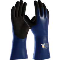 Gants r&eacute;sistant aux produits chimiques et aux coupures ATG MaxiDry Plus, Grand, R&ecirc;vetement Nitrile, Enveloppe en Nylon/&eacute;lasthanne The Estey Group