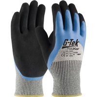 Gants isol&eacute;s r&eacute;sistants aux coupures G-Tek PolyKor, Taille Petit, Calibre 13, Rev&ecirc;tement Latex de caoutchouc, Enveloppe en Fil technique, ANSI/ISEA 105 niveau 3 The Estey Group