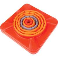 C&ocirc;ne de signalisation repliable, 18" h, Orange The Estey Group