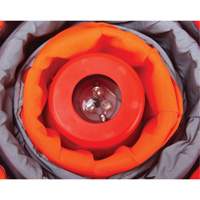 C&ocirc;ne de signalisation repliable, 18" h, Orange The Estey Group