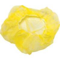 Bonnets bouffants, Polypropyl&egrave;ne, 21", Jaune The Estey Group
