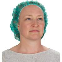 Bonnets bouffants, Polypropyl&egrave;ne, 21", Vert The Estey Group