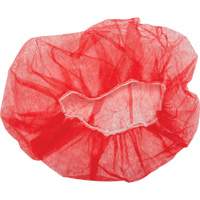 Bonnets bouffants, Polypropyl&egrave;ne, 21", Rouge The Estey Group