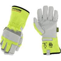 Hi-Viz Needlestick Protection Gloves, Size Small, Polyurethane Coated, DuraHide Shell, ASTM ANSI Level A5 The Estey Group