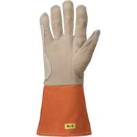 TIG Welding Gloves, Grain Deerskin, Size Medium The Estey Group