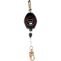 Dynamic Self-Retracting Lifeline, 20', Galvanized Steel, Swivel The Estey Group