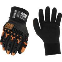 Speedknit M-Pact&reg; Thermal Gloves, 7, Nitrile Palm, Knit Wrist Cuff The Estey Group