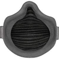 AirWave M Series Black Disposable Masks with SmartStrap&reg; & Full Foam Flange, N95, NIOSH Certified, Medium/Large The Estey Group