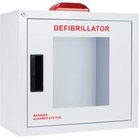 Grande armoire standard pour DEA avec alarme & stroboscope, Zoll AED Plus/Zoll AED 3/Cardio-Science/Physio-Control Pour, Non m&eacute;dical The Estey Group