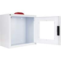 Grande armoire standard pour DEA avec alarme & stroboscope, Zoll AED Plus/Zoll AED 3/Cardio-Science/Physio-Control Pour, Non m&eacute;dical The Estey Group