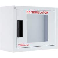 Armoire compacte standard pour DEA avec alarme, Philips/Defibtech/Heartsine Pour, Non m&eacute;dical The Estey Group