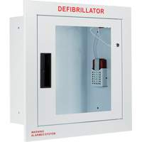 Grande armoire enti&egrave;rement encastr&eacute;e avec alarme, Zoll AED Plus/Zoll AED 3/Cardio-Science/Physio-Control Pour, Non m&eacute;dical The Estey Group