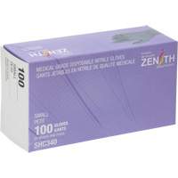 Medical Grade Disposable Gloves, Small, Nitrile, 6-mil, Powder-Free, Black, Class 2 The Estey Group