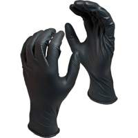 Gants jetables biod&eacute;gradables Green Monkey, Petit, Nitrile, 8 mils, Sans poudre, Noir The Estey Group