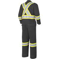 7702BKT FR-Tech&reg; Arc-Rated Coverall, Size 40 (Tall), Black, 10 cal/cm² The Estey Group