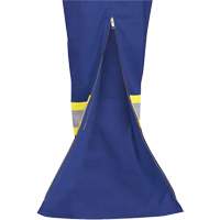 7706 FR-Tech&reg; Flame-Resistant Coverall with Leg Zippers, Size 36, Royal Blue, 9.7 cal/cm² The Estey Group