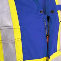 7706T FR-Tech&reg; Flame-Resistant Coverall with Leg Zippers, Size 40 (Tall), Royal Blue, 9.7 cal/cm² The Estey Group