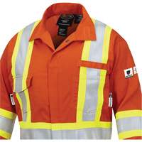 7702W FR-Tech&reg; Women's FR/Arc-Rated Coveralls, Size X-Small, High Visibility Orange, 10 cal/cm² The Estey Group