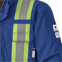 5523 Flame-Resistant Safety Parka, Small, Royal Blue, 58 cal/cm² The Estey Group
