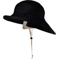 D5050 Chapeau Sou'wester traditionnel noir Dry King, Petit, Noir, Caoutchouc The Estey Group