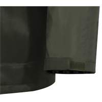 D8120J Manteau &agrave; capuchon ind&eacute;chirable Nailhead pour planteur d'arbres, Polyester/PVC, T-petit, Vert The Estey Group
