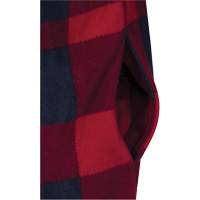 415RB Chemise &agrave; capuche matelass&eacute;e, Hommes, Petit, Multicolore The Estey Group