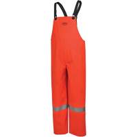 576P FR Safety Bib Pants, Small, High Visibility Orange The Estey Group