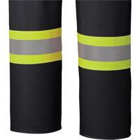 5895BK Flame-Resistant Waterproof Stretch Bib Pants, X-Small, Black The Estey Group