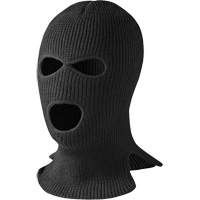 560-B 3-Hole Balaclava, Acrylic, Black The Estey Group