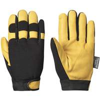 891 Gants ergonomiques isol&eacute;s de m&eacute;canicien, Paume Cuir fleur de ch&egrave;vre, Taille Petit The Estey Group