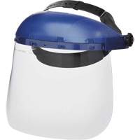 390 Premium Series Single Crown Uncoated Faceshield, Acetate, Ratchet Suspension The Estey Group